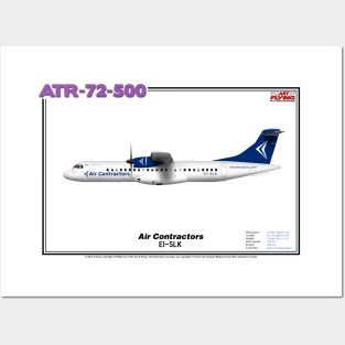 Avions de Transport Régional 72-500 - Air Contractors (Art Print) Posters and Art